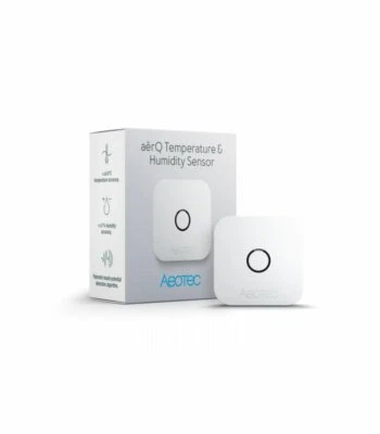 $44.90 • Buy AEOTEC Z-Wave 700 AerQ Temperature And Humidity Sensor ZWA039-C