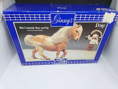 1984 Ginnys Pony Combable Mane & Tail Vogue Brush And Comb Original Box Horse! • $12