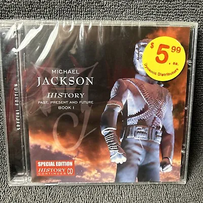 Michael Jackson History Past Present & Future Book 1 Special Ed. Brand New • $17.99