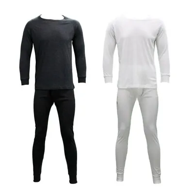 Men's Merino Wool Blend Long Sleeve Thermal Top Pants Long Johns Underwear S-2XL • $12.92