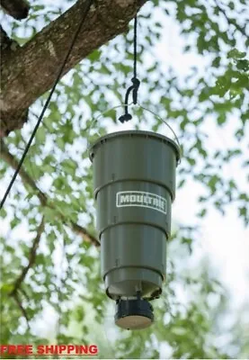 Hanging Deer Feeder 5 Gallon Moultrie All In One With Adjustable Timer AT5 NEW • $72.93