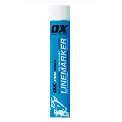 £8.99 • Buy Ox Tools Trade Permanent Line Marker Spray 750ml White OX-T022603