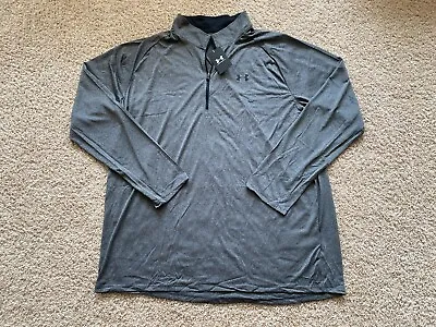 Under Armour Tech 1/2 Zip Long Sleeve Shirt Men 4XLT 1328495 • $32.95