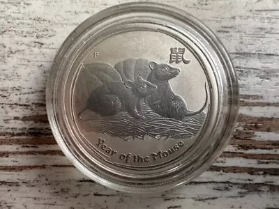 Australia 50 Cents Year Of The Mouse 1/2 Oz Lunar Series II Coin 2008 Year • $160