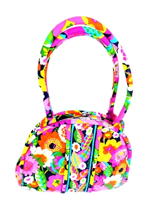 $69.95 • Buy Vera Bradley Eloise Va Va Bloom, Kisslock/Magnetic Closure Bag, Purse Handbag