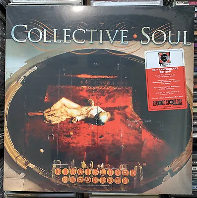 COLLECTIVE SOUL Disciplined Breakdown RSD 2022 NEW 25th Limited Red Vinyl LP • £23.49