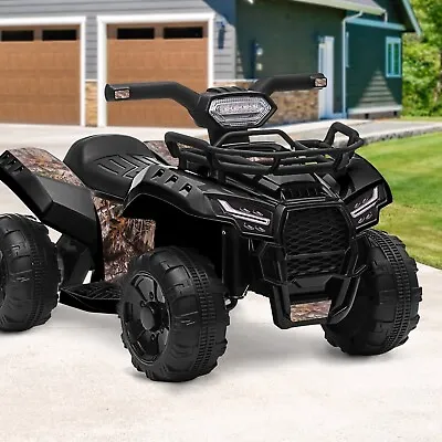 Mazam Ride On Car Electric ATV Bike Vehicle For Toddlers Kids Rechargeable Black • $125.90