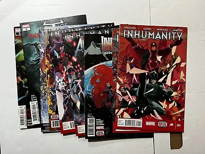 Inhumans Lot: Inhumanity 1-2 Judgment Day Awakening 1-2 Prime Death 1-3 • $13.75