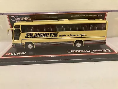 Corgi 43805 Plaxton Excalibur Flights Coach Travel LTD 1/76 Scale Boxed Freepost • £16.79