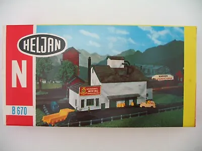 Heljan N Scale Kit B670: Grain Mill • $29