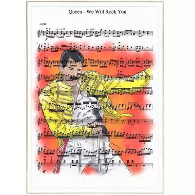 Queen - We Will Rock You Print • £5.99