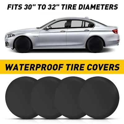30 - 32  Waterproof Wheel Tire Covers Sun Protector For Truck Car RV Trailer SUV • $18.99