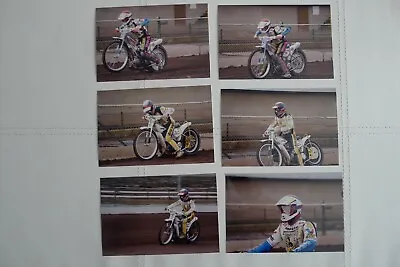 COVENTRY BEES 1990'S SPEEDWAY ACTION PHOTOS X6 SPEEDWAY 6x4 PHOTOS    Lot5 • £3