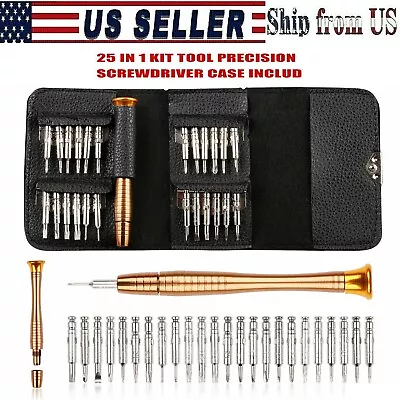 25 In 1 Pro Repair Tool Screwdriver Torx Kit For Mac-book Pro Lenovo Dell Laptop • $4.95