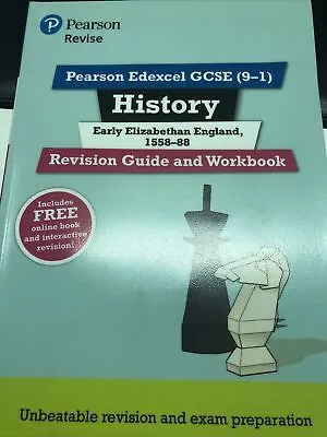 Pearson REVISE Edexcel GCSE (9-1) History Early Elizabethan England Revision... • £3