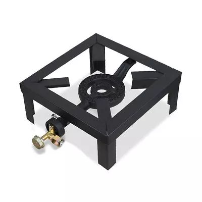 Portable Propane Stove Burner Gas Cooker Iron Camping Picnic BBQ 15000 BTU • $20.98