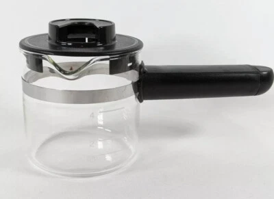 $16.97 • Buy Krups Espresso Replacement Parts Glass Carafe With Lid 963 867 871 872 972 985