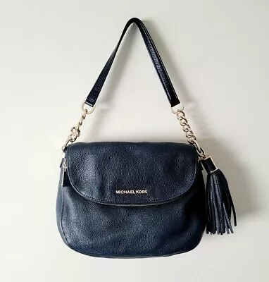 Michael Kors Black Tassel Shoulder Bag Purse Handbag  • $78