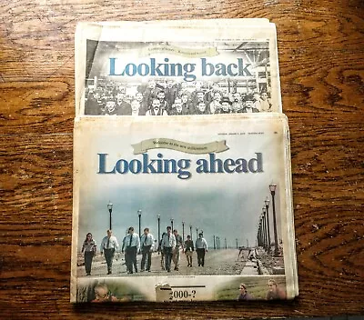 Kenosha News Newspaper Inserts 120 Pages Looking Back 1999 Looking Ahead 2000 WI • $10