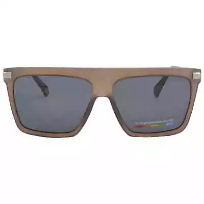Polaroid Core Polarized Grey Browline Men's Sunglasses PLD 6179/S 0YZ4/M9 58 • $21.99