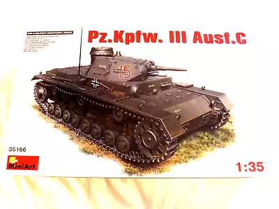 1/35 Miniart German Panzer III Ausf C W/ PE Parts # 35166 • $47.95