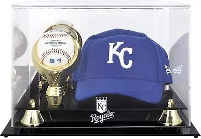 Royals Acrylic Cap And Baseball Logo Display Case - Fanatics • $74.99