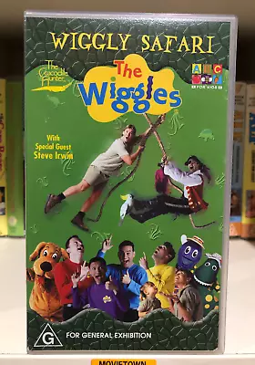 The Wiggles - WIGGLY SAFARI - VHS • $29.95