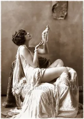 £17 • Buy Vintage 29 1920's Erotic Female Nude Sepia Retro Art PHOTO REPRINT RussellArt