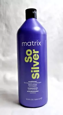 Matrix Total Results So Silver Conditioner - 1000ml - New & Sealed - Free UK P+P • £20.95