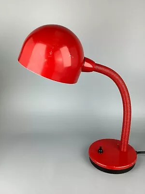 Classic Retro Vintage Jetage Red Desk Lamp • $125
