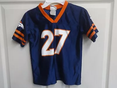 Vintage NFL Denver Broncos K. Moreno # 27 Football Jersey Child's Small 6-7 • $21.24