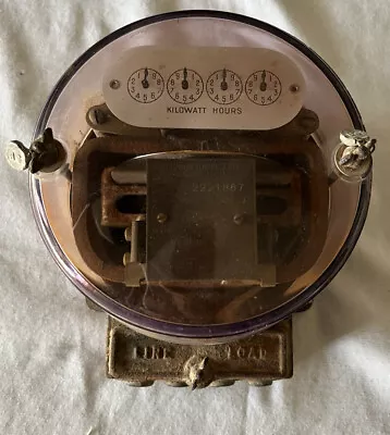 Vintage Westinghouse Type OA Kilowatt Hours Power Meter KW Watthour • $95