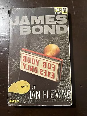 Ian Fleming - For Your Eyes Only James Bond 1964 First Softcover Edition Pan • $12