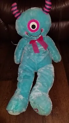 One Eyed Monster 35” Blue Plush Stuffed Animal Unisex For Any Age • $39.75
