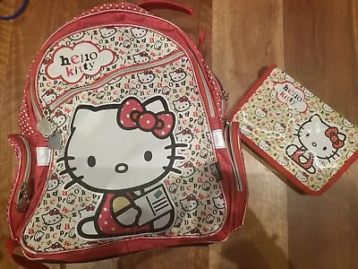 Hello Kitty Bagpack And Pencil Case • $20