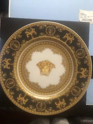 Versace Rosenthal-18cm Baroque Nero Brotteller Plate Made In Germany. RRP $249 • $110