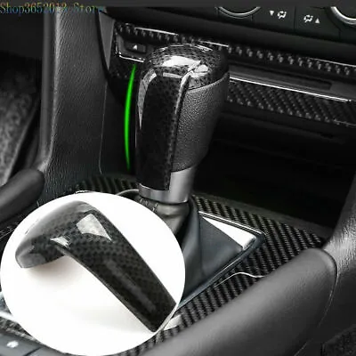 For Mazda 3 Axela 2014-2018 ABS Carbon Fiber Interior Gear Shift Knob Cover Trim • $14.99