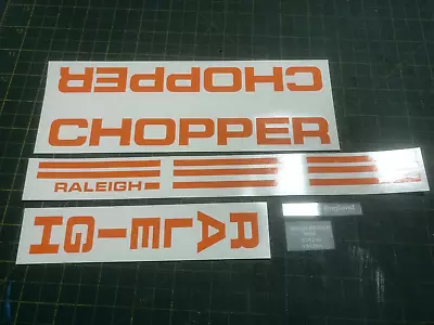 Raleigh Chopper MK1 Decal Set - High Quality - Drawn From The Original Artwork • £18