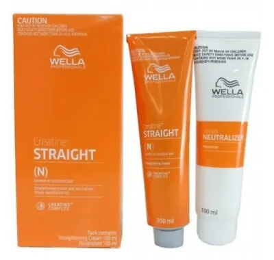 WELLA Straight Hair Intense Resistant Creatine Cream Wellastrate +N Hair Care • $23.75