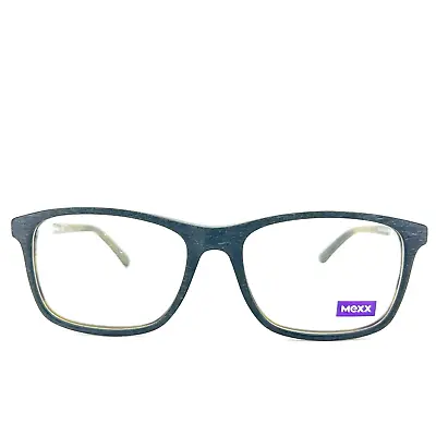 Mexx Eyeglasses Frame Mod. 5660 100 Black Green Square Frames 48[]15 135 Mm • $69.98