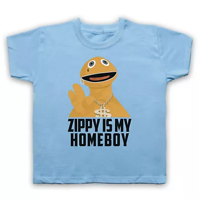 Rainbow Unofficial Zippy Is My Homeboy Parody Tv Show Kids Childs T-shirt • £16.99