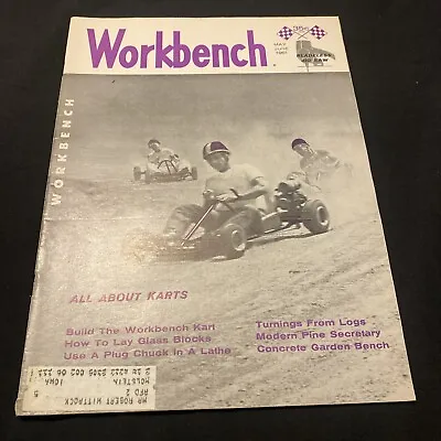 May June 1961 Magazine Workbench All About Karts • $8