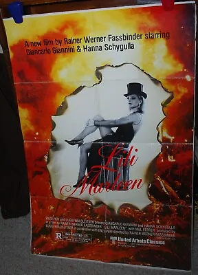 LILI MARLEEN 27x41 Original Movie Poster One Sheet 1981 Rainer Werner Fassbinder • $39.95