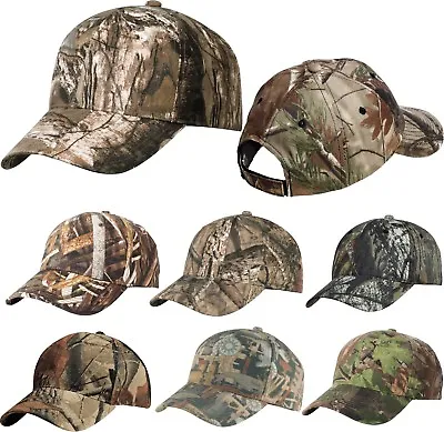 Mens Camo Baseball Cap Hat Structured Adjustable Mossy Oak Country Realtree Xtra • $5.85