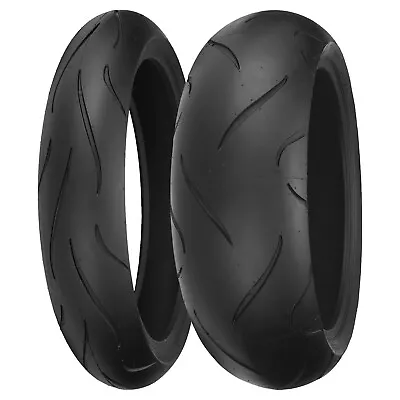 [120/70ZR17 190/55ZR17] Shinko 010 Apex Motorcycle Tire Set • $258.83