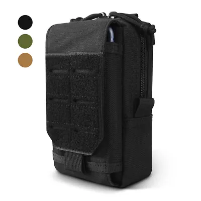 Tactical Molle EDC Pouch Cellphone Pouch Holder Utility Gadget Organizer Bag • $12.99