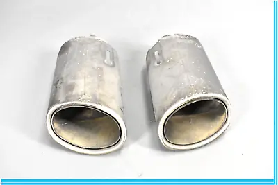 08-16 Mercedes W204 C350 E350 Rear Bumper Exhaust Muffler Tips Set Of 2 OEM • $78