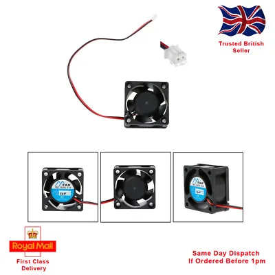 4020 FAN 4cm 40mm X 40mm X 20mm MINI SQUARE BRUSHLESS COOLING FAN 12V DC 0.07AMP • £3.95