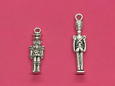 £1.35 • Buy Tibetan Silver Nutcracker Soldier Charms - 5 Per Pack - Choose Design 