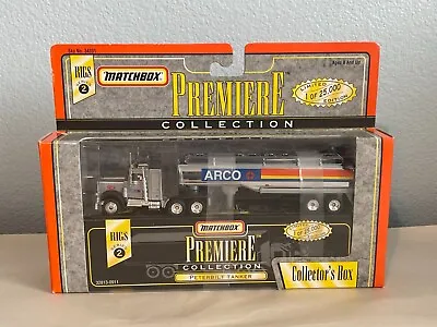 Matchbox Premiere Collection Rig Series 2 ARCO Peterbilt Tanker Trailer Truck • $20.99